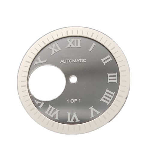28.5mm 3.0 Dial Foot Hollow Green Luminous Watch Dial Plate For NH38 Movement - Foto 10 di 10
