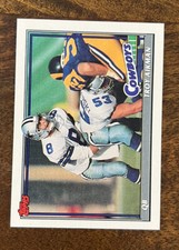 1991 Topps #371 TROY AIKMAN Dallas Cowboys ~C5A