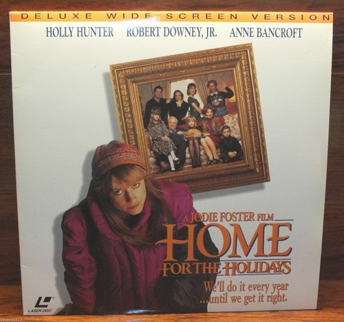 Home For the Holidays (Deluxe Widescreen LaserDisc) Holly Hunter & Robert Downey - Picture 2 of 2