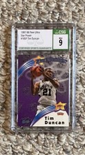 1997-98 Fleer Ultra Star Power Tim Duncan #18SP CSG 9 MINT New Slab *READ*