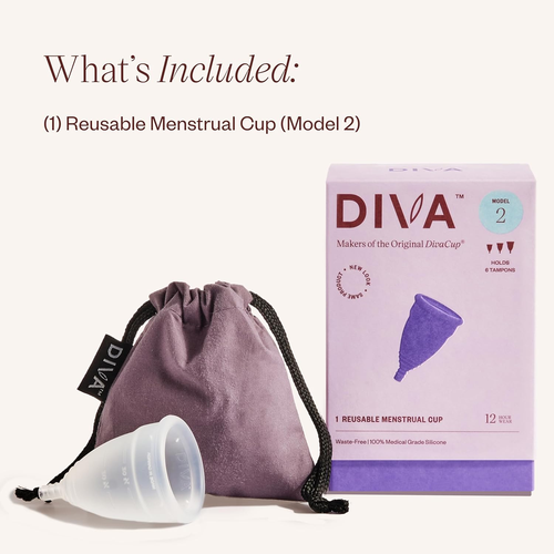 - Bpa-Free Reusable Menstrual Cup - Leak-Free Feminine Hygiene - Tampon and Pad - Picture 2 of 7