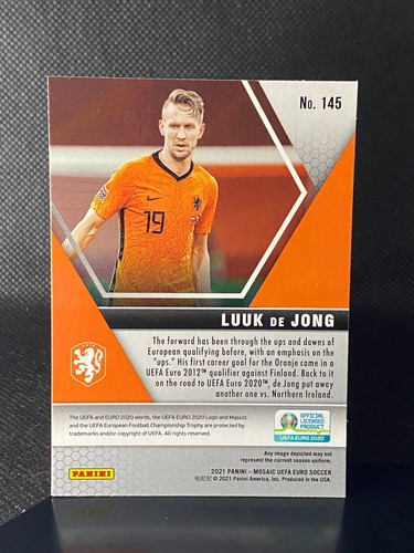 2021 Panini Mosaic UEFA EURO 2020 Soccer *$2 MIN FOR FREE SHIPPING* Fresh Pulls - Picture 207 of 263