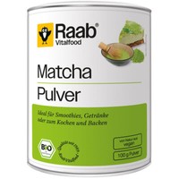 Raab Vitalfood Bio Matcha Basic 100 G Matcha Tè Verde In Polvere - Contenente Caffeina