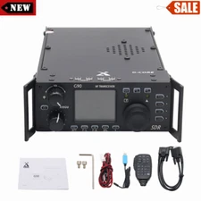 XIEGU G90 Radio Transceiver HF 20W SSB/CW/AM 0.5-30MHz w/Built-in Antenna Tuner