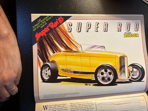 Vintage STREET RODDER Magazine Mar 1983 Coupe Chop Top Chevy Roadster Suspension - Picture 10 of 12