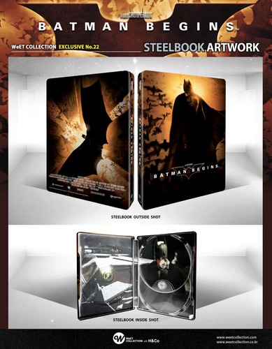 The Dark Knight Trilogy 4K+2D Blu-ray Steelbook WeET One Click Box - Picture 2 of 10