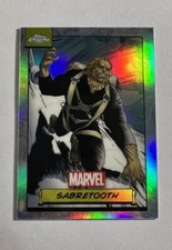 2024 Topps Chrome Marvel Sabretooth Refractor #25