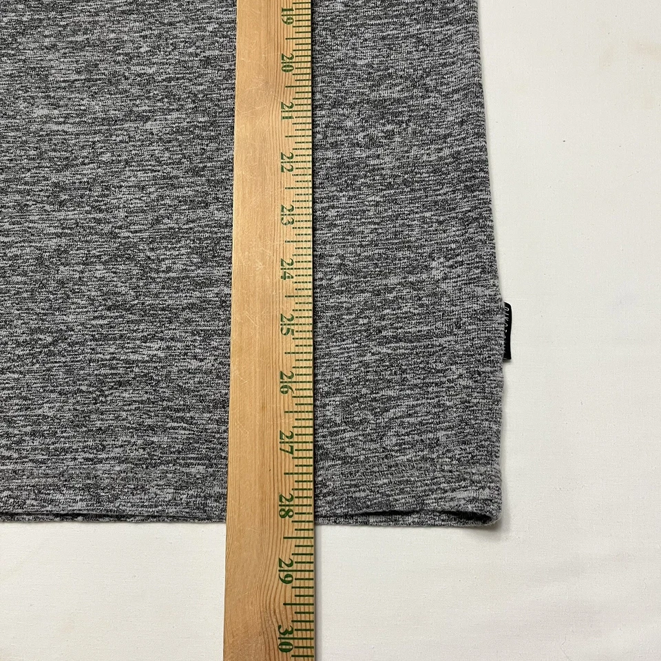 Camisa Dikotomy Para Hombre Talla XL Gris Jaspeado Negra Bolsillo Manga Corta Camiseta Foto 4 de 4