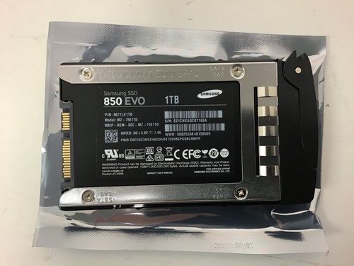 Samsung EVO 850 1TB SATA SSD - 2.5" MZ7LE1T0 MZ-75E1T0 - Afbeelding 2 van 3