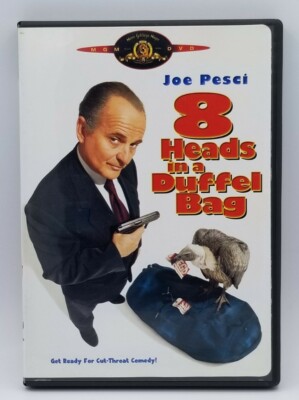 8 Heads in a Duffel Bag (DVD) Joe Pesci, Kristy Swanson, David Spade Comedy. 