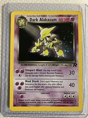  Dark Alakazam - 18 - Rare - Unlimited Edition : Toys & Games