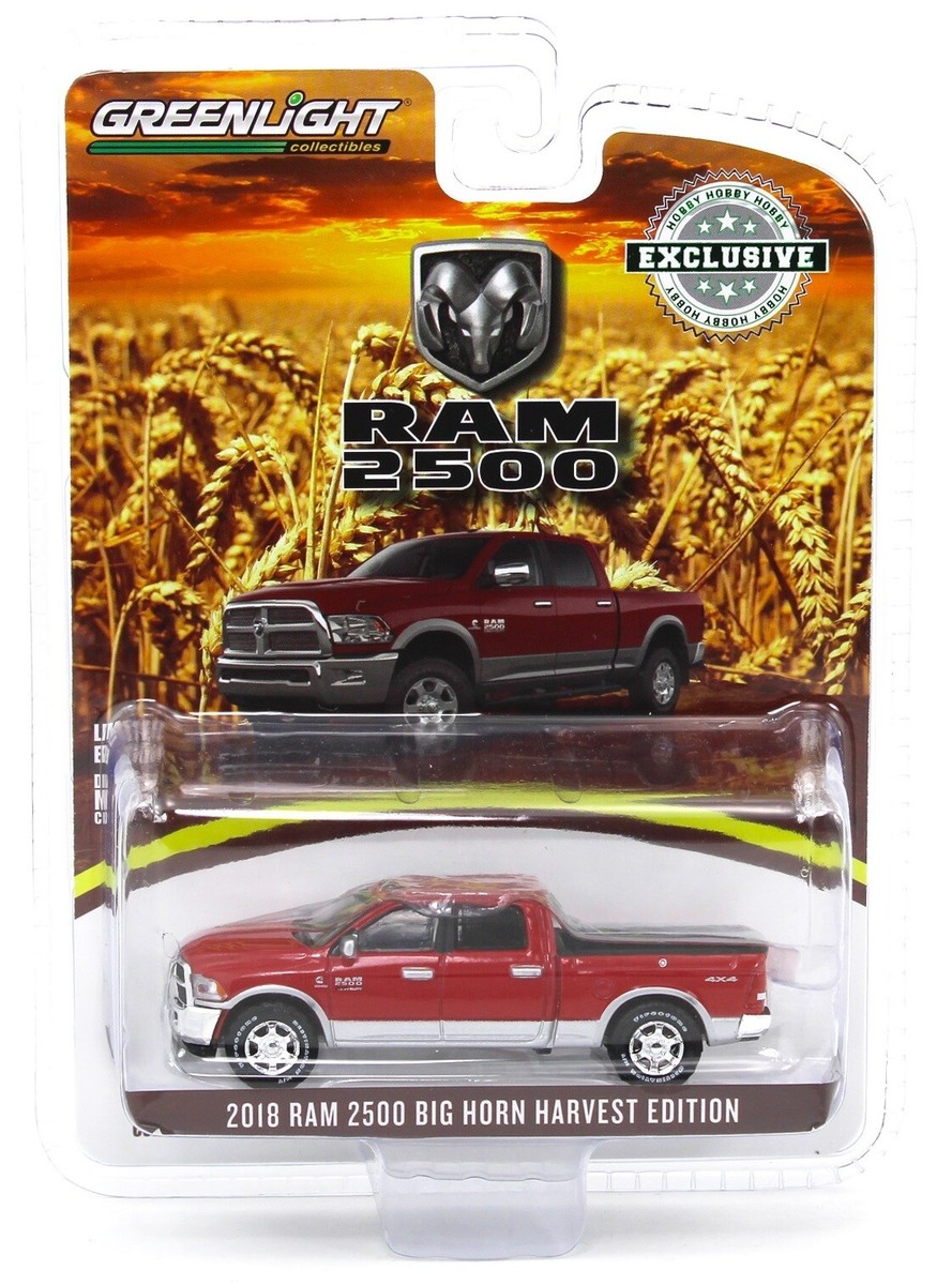 1:64 GreenLight *CASE IH RED HARVEST EDITION* 2018 RAM 2500