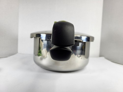 T-Fal Pressure Cooker Stainless Steel Cookware Dishwasher Safe Induction Clean - Foto 9 di 12