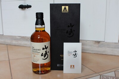 Yamazaki  18 Jahre Mizunara cask  Limited Edition 100th Anniversary 0,7 L 48 %