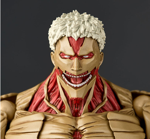 Revoltech Amazing Yamaguchi Attack on Titan Armored Titan Figure limited presa 1 - 第 8/12 張圖片