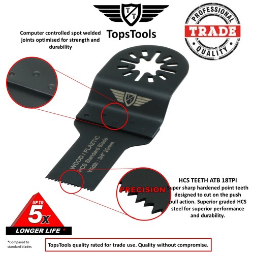 12 x Mix Blades for Aldi Ferrex FM300 Workzone Makita AEG Multitool Multi Tool - Picture 3 of 12