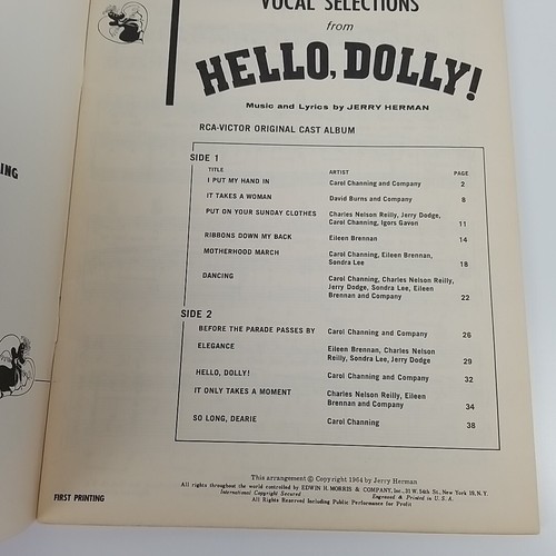 Hello Dolly Sheet Music Piano Vocal Selections Book - Picture 4 of 5