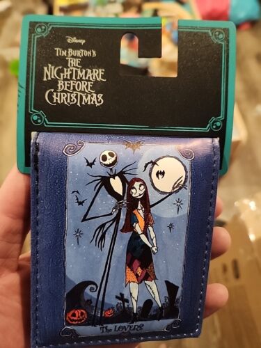 Nightmare Before Christmas Faux Leather Wallet Billfold Halloween Disney Lovers