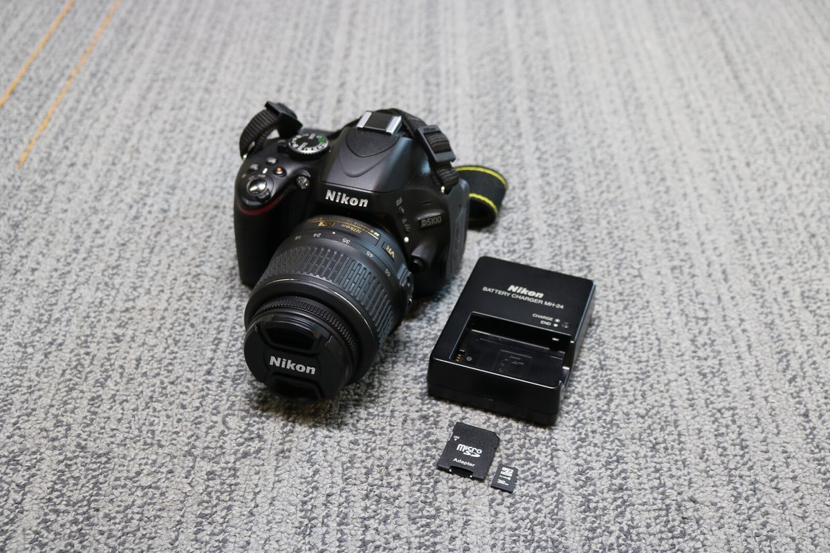 Nikon D5100 DSLR Camera + AF-S DX 18-55mm Lens - Shutter Count