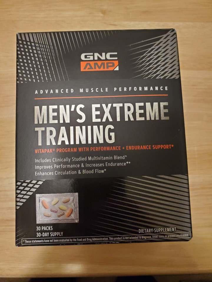 Men's Extreme Training VitaPak /VitaPak Program With Performance and