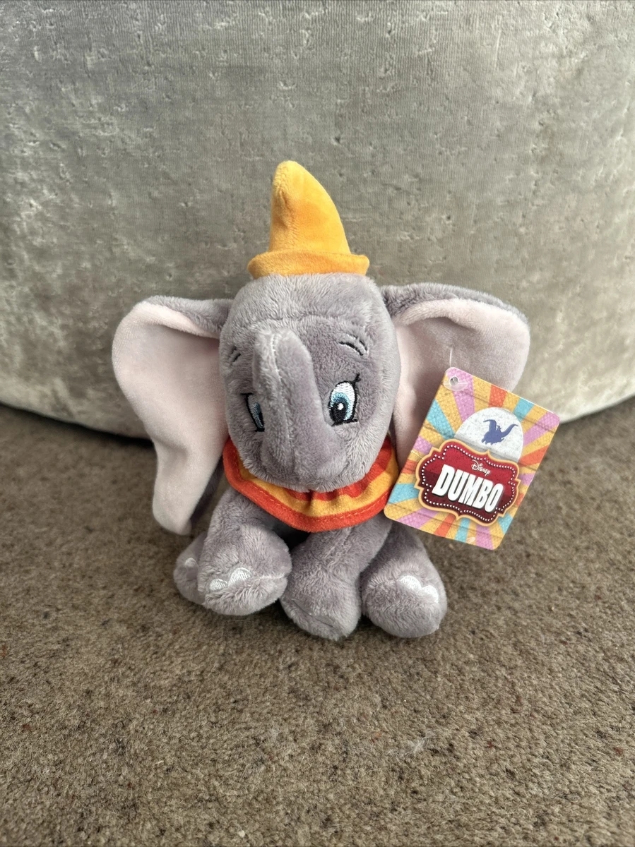 DISNEY STORE DUMBO SMALL ELEPHANT SOFT PLUSH TOY COMFORTER POSH PAWS