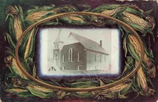 A View Of The Presbyterian Church, Greetings From Seward, Pennsylvania PA 1910