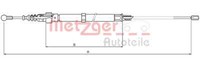 Metzger Handbremsseil Bremsseil Hinten Rechts Links Passend FüR VW Golf IV