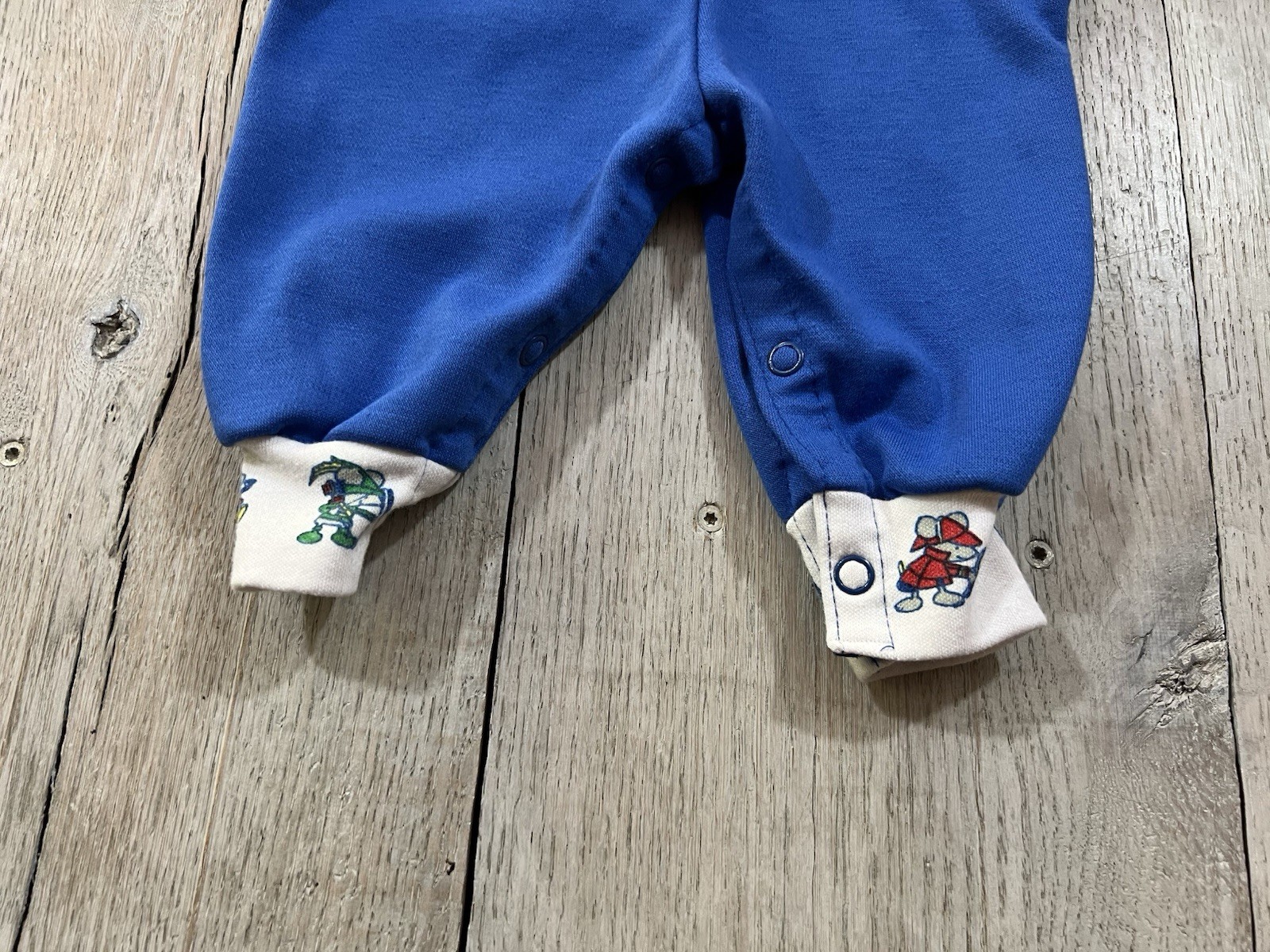 Vintage Oshkosh B’Gosh Fairytale Storybook Mice Overall Set Size 3-6 Months image 6