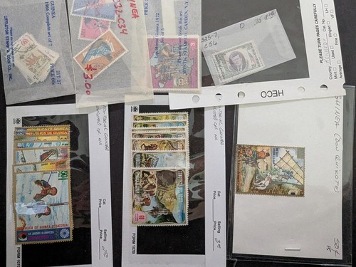 Scatola di francobolli vari Africa in vetrine mai aperti da tenuta! -109 foto - Foto 5 di 24