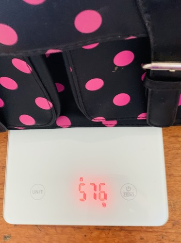 Typo - Black & Pink Polka Dot Satchel Bag – Retro School Style. 35x31cm - Picture 15 of 15