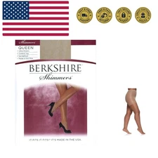 womens Plus-size Queen Ultra Sheer Control Top Pantyhose 4411