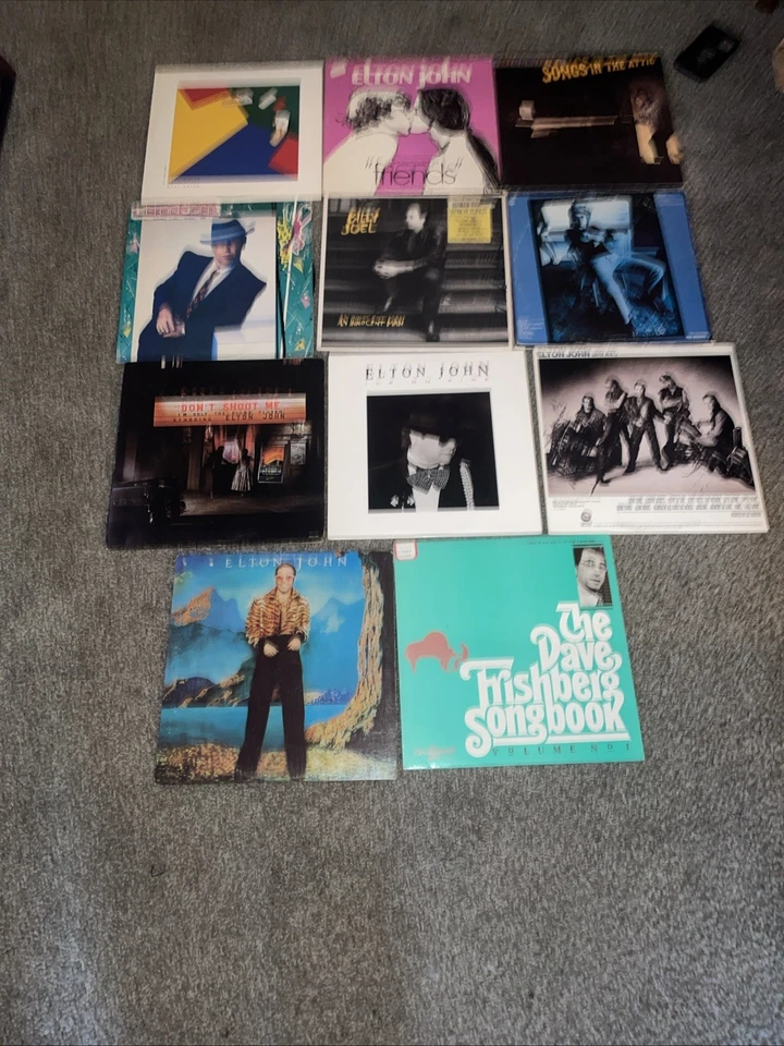 Vinyl 45's w/Picture Sleeves. NM. Fleetwood Mac, Elton John, Billy Idol.Lot Of 6 - Image 3 of 3