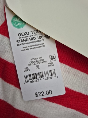 Carter's Kids Christmas Pajamas Size 6 New - Picture 3 of 5