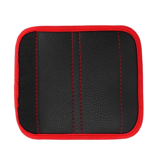 Car Handbrake Cover PU Leather Handbrake Lever Protective Cover Black - Picture 5 of 12