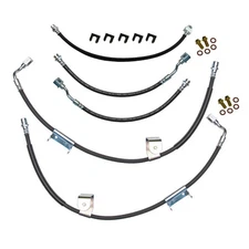 2001-2007 Silverado/Sierra 2500HD/3500 Complete Brake Hose Kit OEM Rubber Set