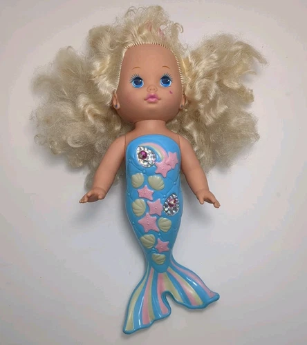 Vintage 1991-Mattel Little Lil Miss Singing Mermaid Doll Sound Works