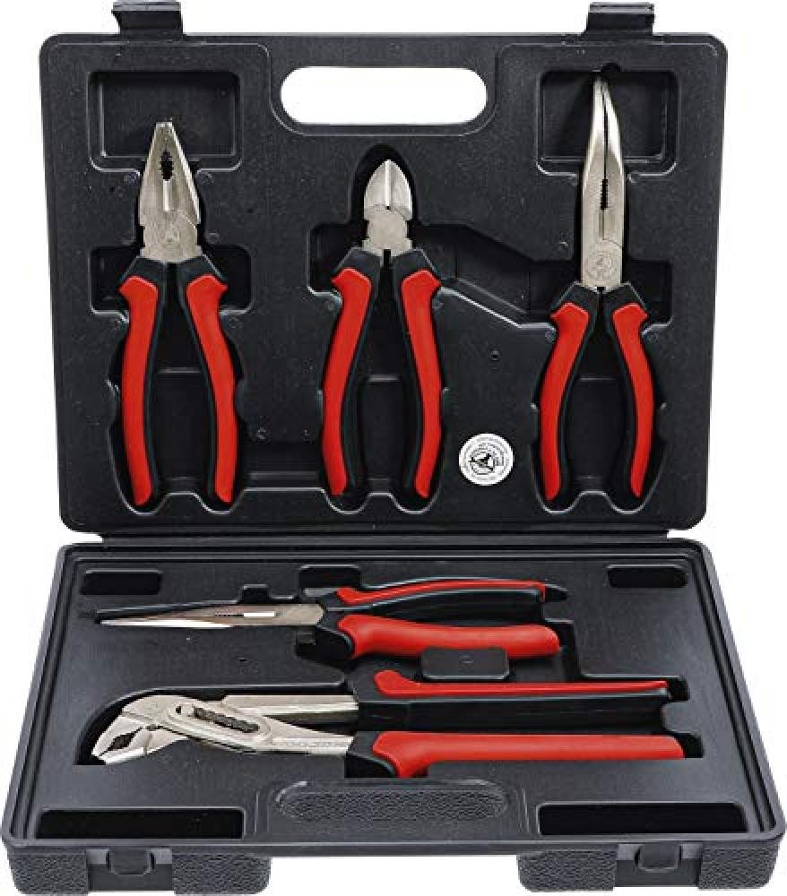 BGS 330 Set Pinze 5 Pezzi Professionale in Valigetta - Alta Qualità