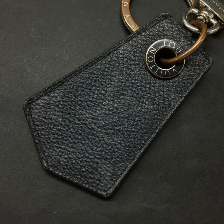 Louis Vuitton Monogram Eclipse Anchape Key Ring B… - image 2
