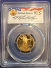 2011-W GOLD US REAGAN LEGACY SIGNED LABEL $50 AMERICAN EAGLE 1OZ PCGS PR 70 DCAM