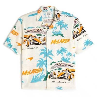 McLaren Racing Race hawaiian shirt, Men's 2026 Team car racing shirt