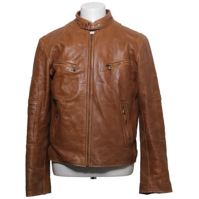 D'un Caprice, Lederjacke, Herren, Größe: XL, Braun, Leder, Einfarbig #BMc