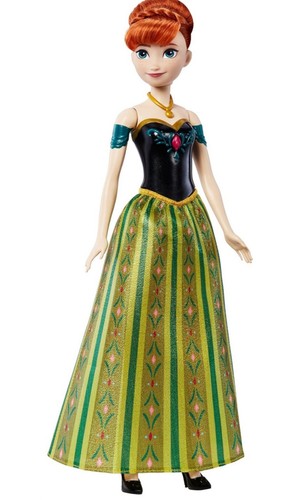 Disney Frozen Singing Anna Barbie Doll, Sings, frozen ANNA 3+ - Picture 3 of 6