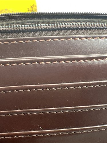 Cartera Bolso Gucci Vintage Cuero Bambú Negro Asas Marrón - Imagen 6 de 13