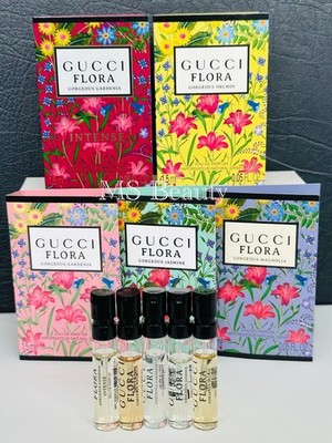 Gucci Flora Perfume Sample 5pcs (Gardenia, Jasmine, Magnolia