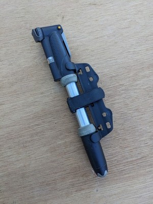 Topeak Mini Dual Luftpumpe Morph G Fahrrad mit Rahmenhalterung