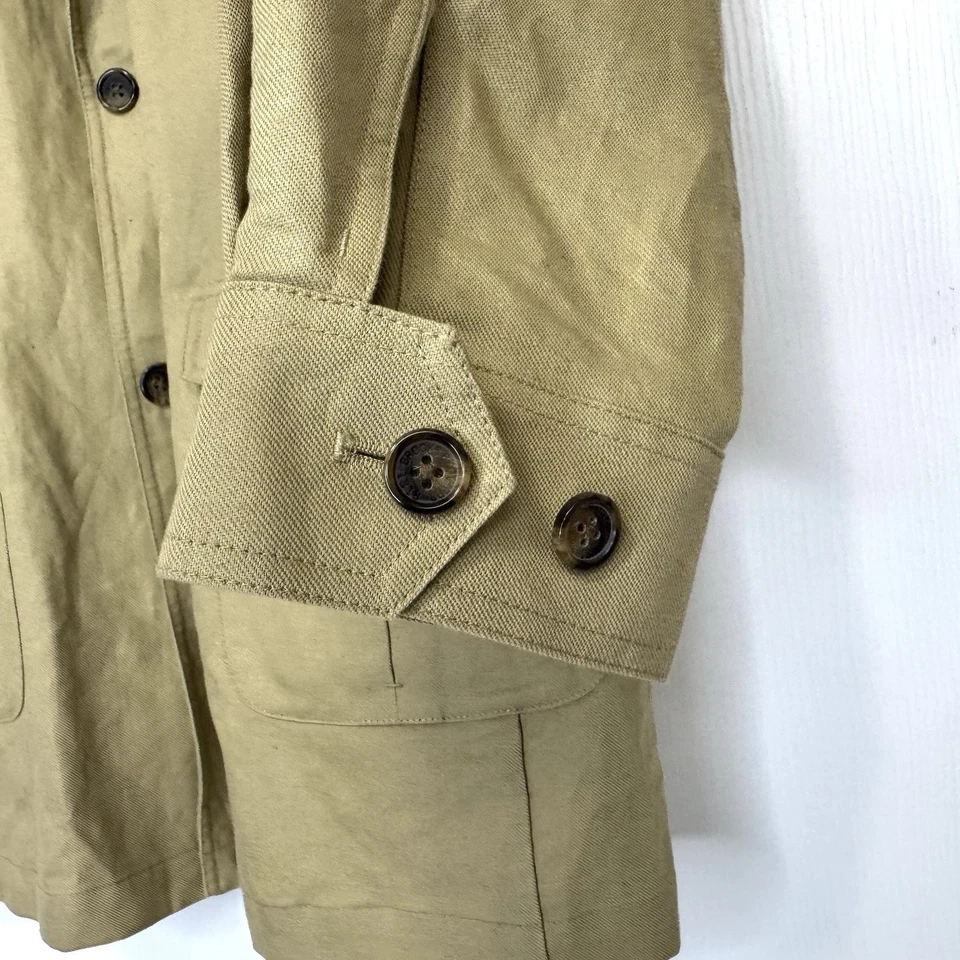Brooks Brothers Safari Jacket Men’s 2XL Linen/Cotton Blend * - Image 2 of 4