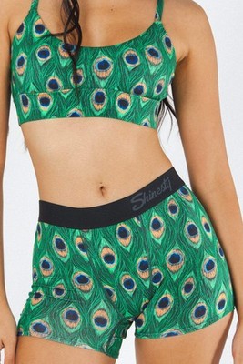 Shinesty ''The Fancy Feather'' Peacock Women's Boxers