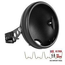 7" Headlight Housing Bucket, 7 Inch Universal Front Light Headlight Headlamp