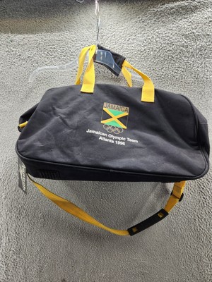 Vintage Reebok Bag Jamaican Olympic Team 1996 Atlanta Duffel Black