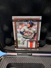 2020 Topps Museum Collection George Springer Meaningful Material Jersey #13/35